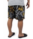 Shorts Masculina Plus Size Tactel Elastano Estampada